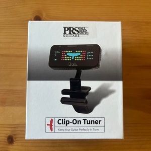 PRS Clip-On Guitar Tuner NEW IN SEALED BOX